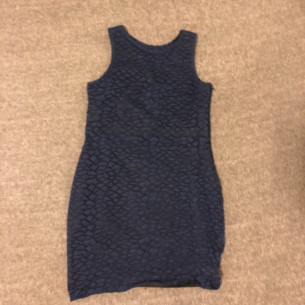 cute navy blue Sally Miller dress